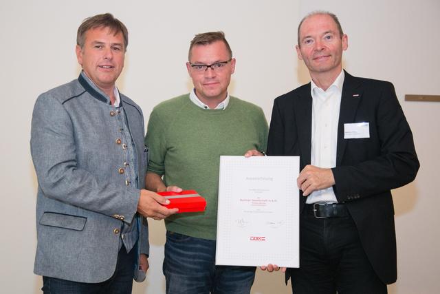 Von links: Josef Frauscher, Christian Buchner und Markus Hofer.