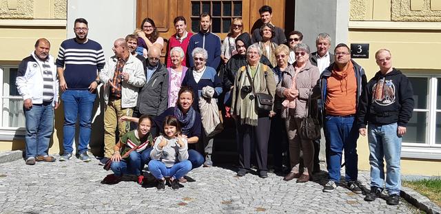 Die Ausflugsgruppe der Glaubenskirche in Gallenkirchen