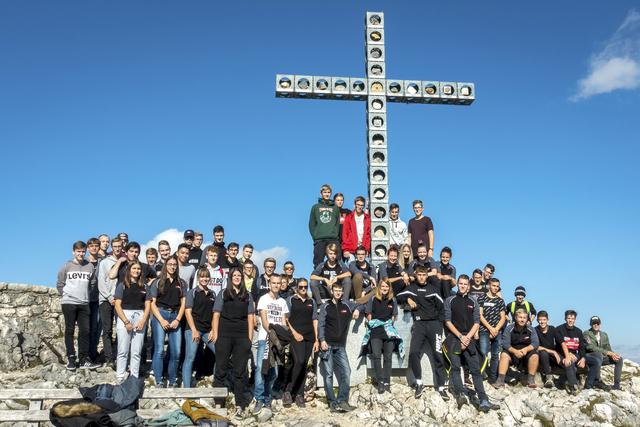 Stiwa-Lehrlinge bei den Kennenlern-Tagen 2019 auf dem Feuerkogel.