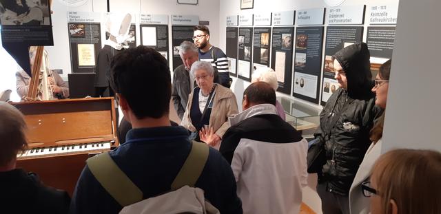 Besuch im Museum im Haus Bethanien