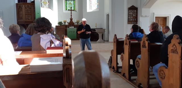 Gedankenaustausch in der Christuskirche in Gallneukirchen