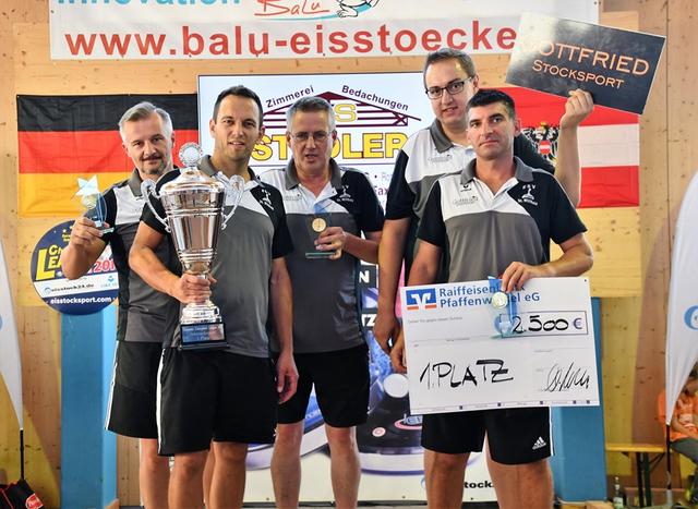 v.l. Wolfgang Leitner, Klaus Weinhäupl, Erich Scharrer, Martin Scharrer, Hans Schopf