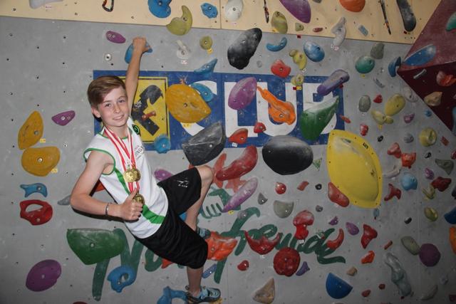 Aushängeschild der Naturfreunde: Klettertalent Raffael Gruber | Foto: Foto: Naturfreunde