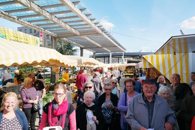 Riesenandrag am Geburtstags-Markttag