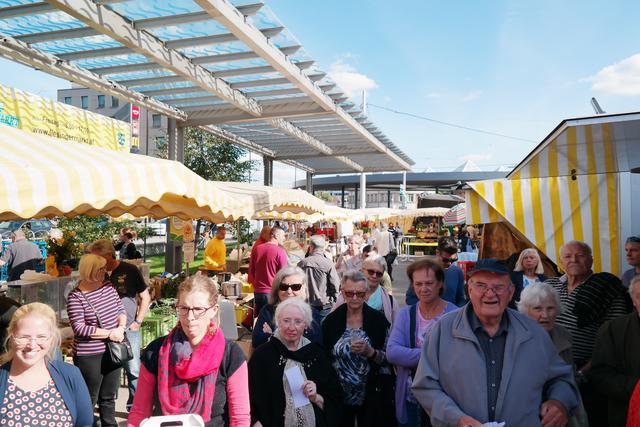 Riesenandrag am Geburtstags-Markttag | Foto: BV23/Baumgarnter