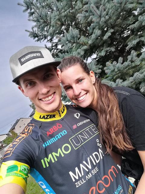 Zufrieden im Ziel vom Halbmarathon in Perg :) | Foto: Lukas Kaufmann