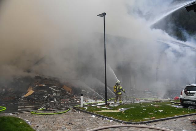 Heute, 23. September 2019, gegen 11:20 Uhr kam es in 6154 Vals, St. Jodok, SPAR-Sparmarkt zu einer Gas-Explosion. | Foto: zeitungsfoto.at