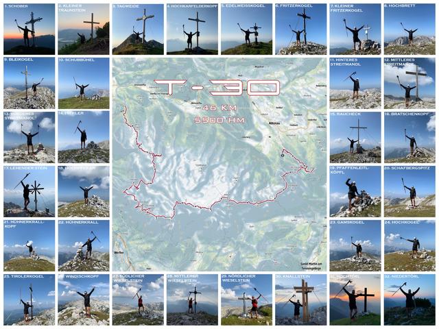 Die Tour und einige Fotos im Überblick. | Foto: Laimer/Inselsbacher
