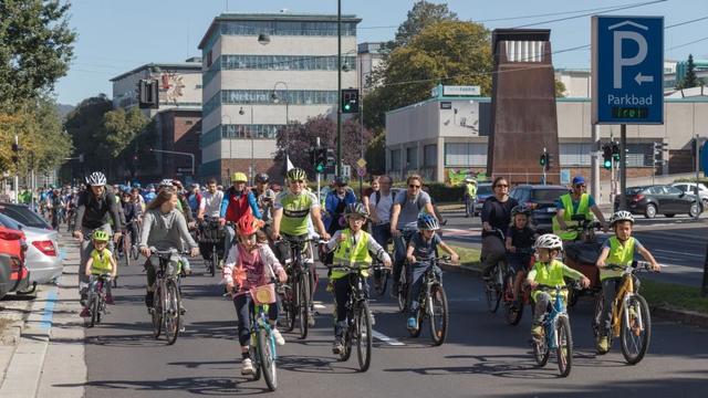 Viele machten beim SternRADLn zum Linzer Mobilitätsfest mit. | Foto: Radlobby