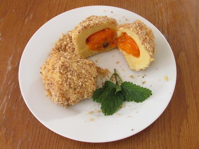 Beim "1. Knödeltag" in St. Barbara werden neun verschiedene Knödelvariationen kredenzt – natürlich auch süße Varianten wie der Marillenknödel.