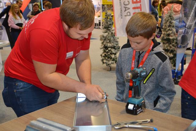 Alles zum Thema "Lehre" erfahren die Besucher bei der Lehrlingsmesse in der Stadthalle Kirchdorf.