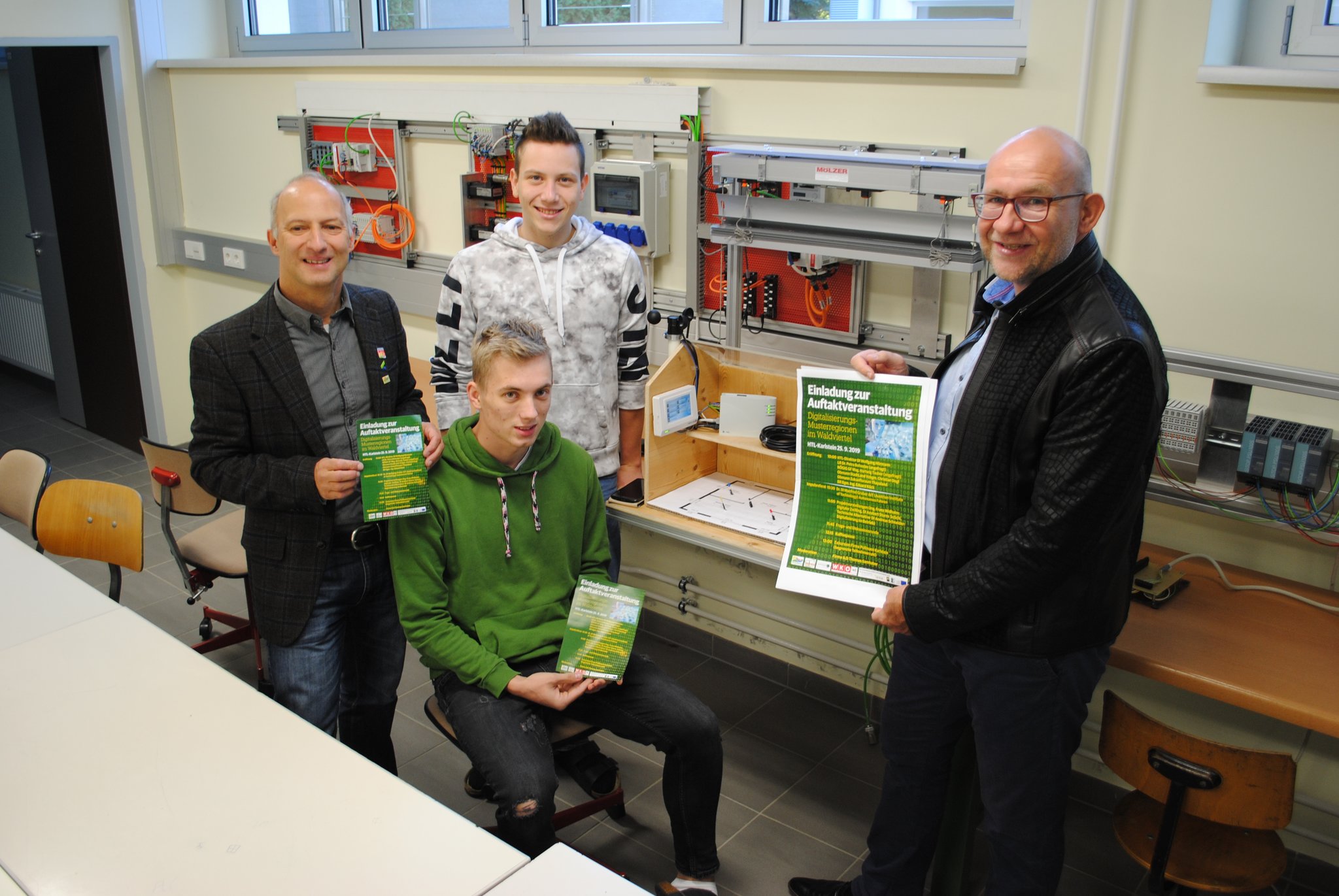 HTL Karlstein Austragungsort für Digitalisierungsauftakt Waidhofen/Thaya