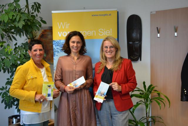 Gerlinde Kern, Isabella Spreitzer, Ulrike Königsberger-Ludwig. | Foto: NÖGKK