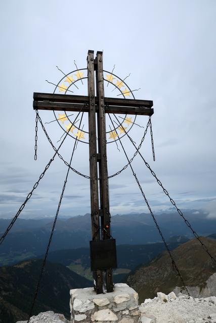 ein herrliches Gipfelkreuz