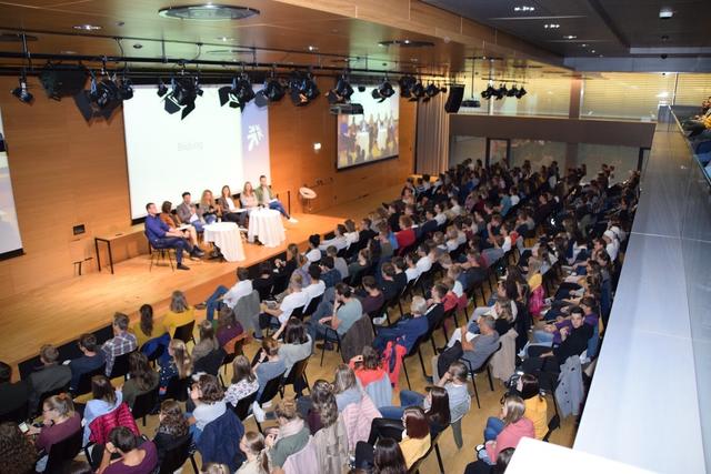 Mehr als 500 Schüler informierten sich zur Nationalratswahl 2019. | Foto: LSV OÖ