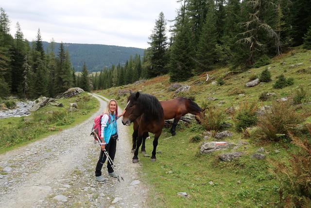 die beiden haben wir beim Aufstieg auch schon getroffen
