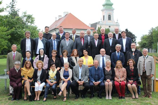 Gruppenfoto vom Jahrgang 1959 aus Mönchhof | Foto: Gemeinde Mönchhof/Christian Hafner