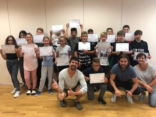Drei Sprachentage mit einem Native Speaker standen für Schüler der NMS Rechnitz am Programm. | Foto: NMS Rechnitz