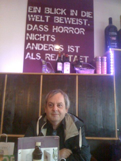 Heinz Olbrich, Cineast und Leiter des Fright Nights Filmfestival.