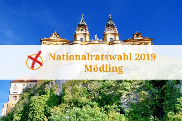 Das Wahlergebnis zur Nationalratswahl 2019 in Mödling