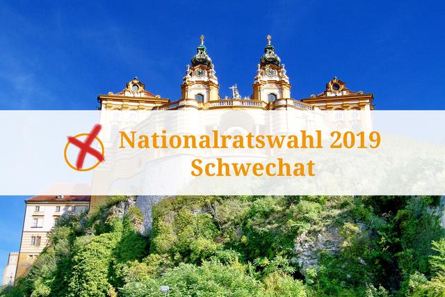 Das Wahlergebnis der Nationalratswahl 2019 in Schwechat
