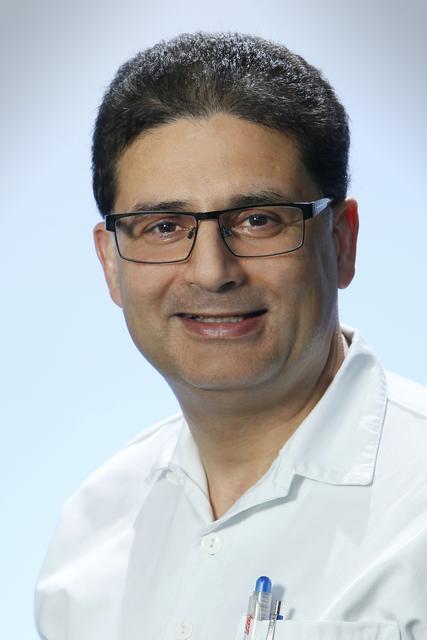 Oberarzt Dr. Gian Farid, Facharzt für Kinder- und Jugendheilkunde am Klinikum Steyr.