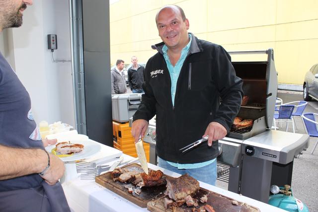 Rene Tauber vom Restaurant Tauber am See versorgte die Gäste kulinarisch. | Foto: Andrea Glatzer