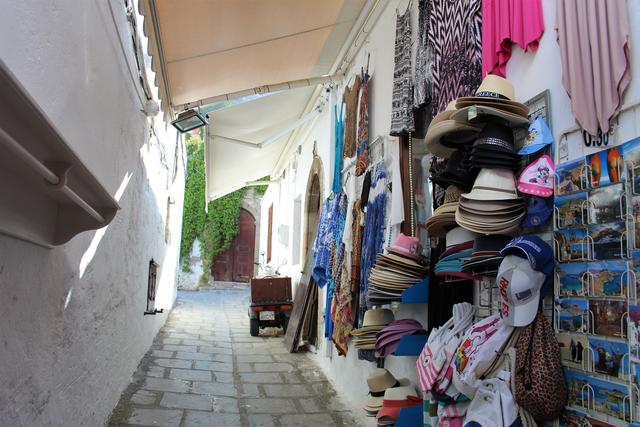 Romantisch Gässchen in Lindos