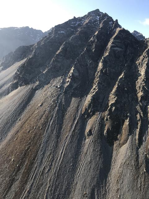 Die Absturzstelle unterhalb der Bergkastelspitze in Nauders. | Foto: ZOOM.TIROL