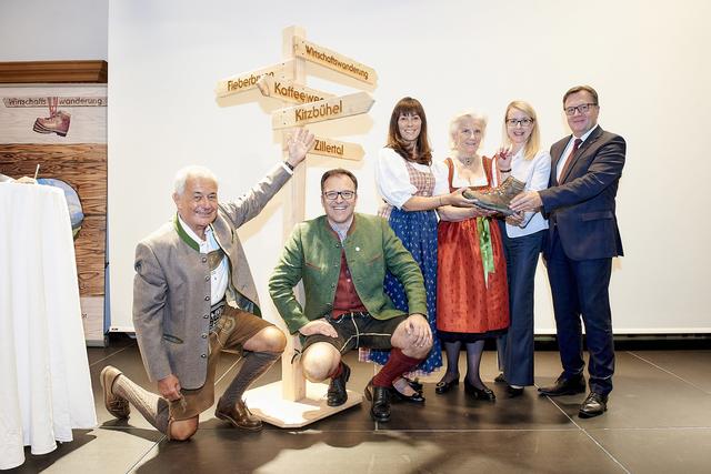 Josef Burger, Fritz Kaltenegger, Martha Schulz, Signe Reisch, Margarete Schramböck, Günther Platter.