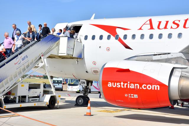 Gelandet unter spanischer Sonne