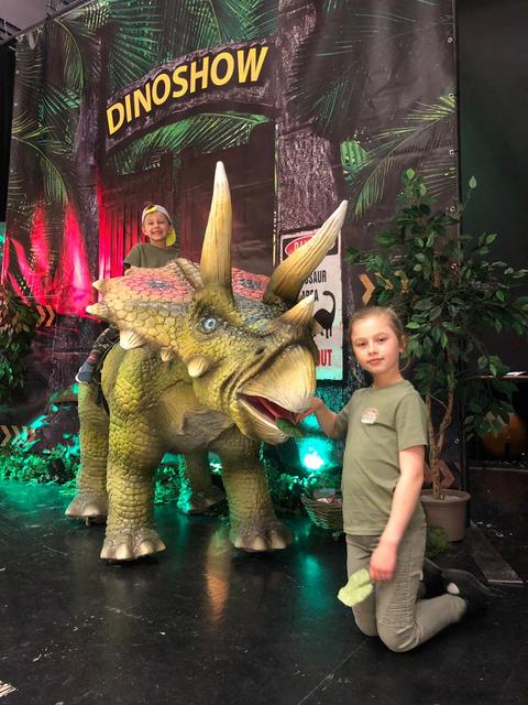 Im Gewäxhaus Ennsdorf erwachen Dinos zum Leben.  | Foto: Laumburger