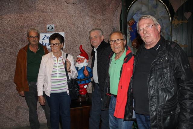 v.l.n.r: Max Finzinger, Theresia Pointinger, Johann Ecker, Leo Schürz und Ernst Pointinger 