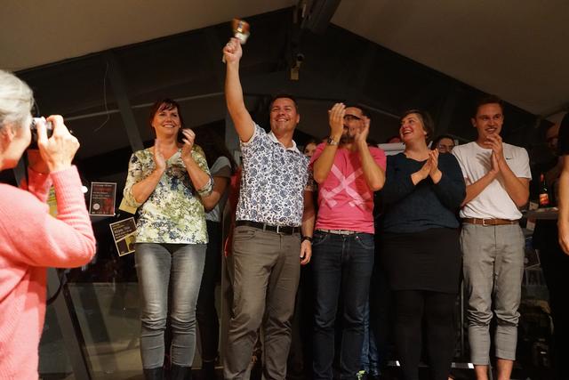 Im Finale konnte sich "Haze" durchsetzen und holte sich die goldene "Poetry-Glocke" | Foto: Lair