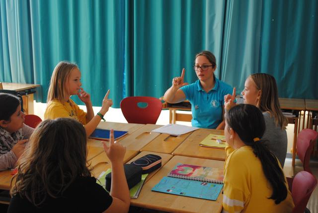 Die NMS Frohnleiten beteiligte sich am internationalen Tag der Sprachen. | Foto: KK