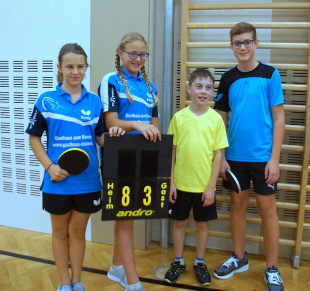 TTE 8: Xenia Ernst, Emilia Eisenhuber, Sebastian Ahrer und Lorenz Kremslehner. | Foto: Michael Selinger