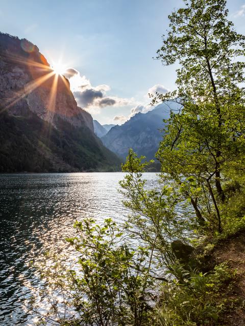 Leopoldsteinersee in der Abendstimmung | Foto: ORF/Schoettl