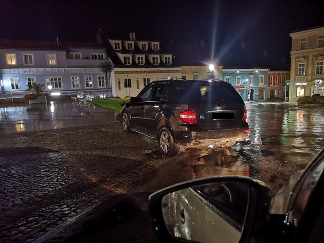 Hier exklusiv zu sehen: Parkkünste der Extraklasse.