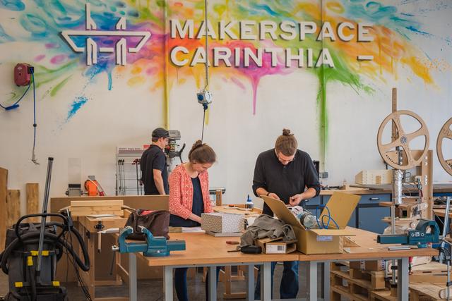 Der Makerspace Carinthia holte sich den Österreich-Sieg in der Kategorie "Best Coworking Space" | Foto: Makerspace