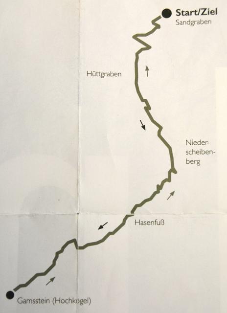 Die schöne Bergtour führt über eine Strecke von 7,2 Kilometern Länge.