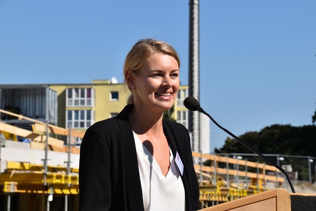 Elli Mayr, Sportstadträtin Innsbrucks: "Diese Sportstätte wird ein Traum."