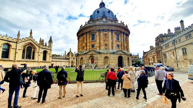 Die Lincoln College Chapel in Oxford.