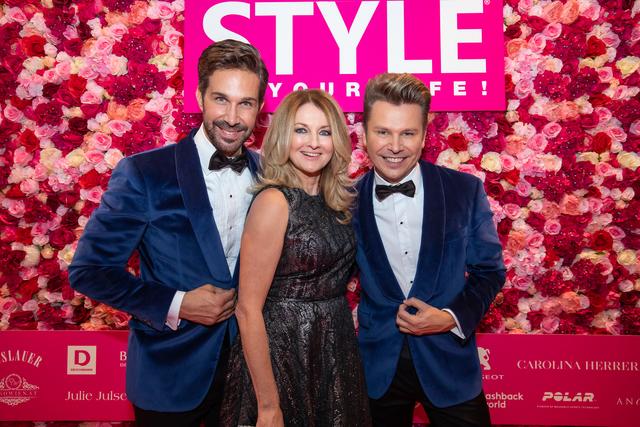 Im Hotel Andaz am Belvedere: Michael Lameraner, Star-Moderatorin Frauke Ludowig und Adi Weiss (v.l.) | Foto: Moni Fellner