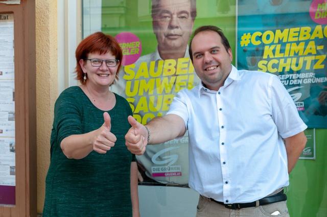 Die Grünen jubeln über den Wahlausgang.
