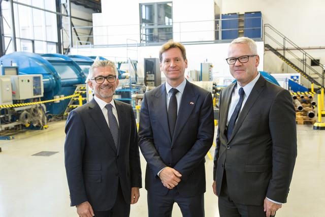Herbert Eibensteiner, Trevor Traina und Franz Kainersdorfer.