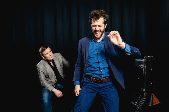 Kreatives Musikkabarett: Stefan Leonhartsberger und Martin Schmid verbinden Humor, Sprachkunst und Musik. | Foto: Jan Frankl