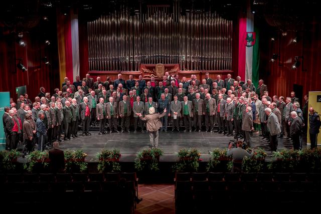Den Abschluss machte der Gemeinschaftschor: Alle Sänger sorgten für ein echtes "Gänsehaut"-Erlebnis.