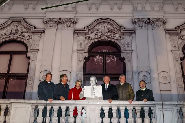 Am neuen Staatsvertrags-Balkon | Foto: Franz J. Ganser