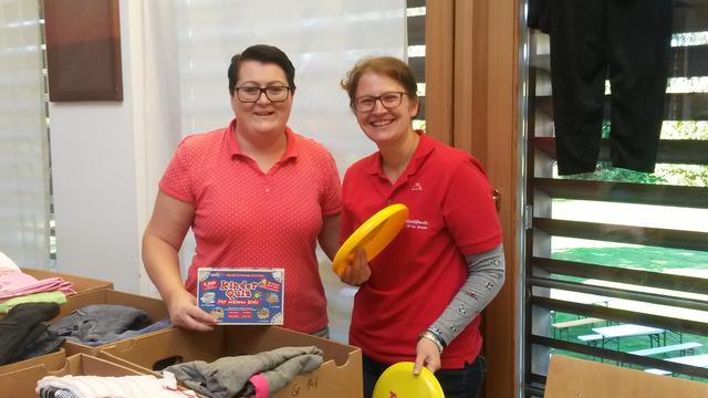 v.l.n.r. die Organisatorinnen Andrea Koller und Barbara Flucher