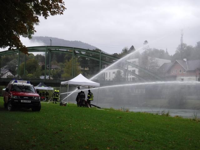 Komplexe Ausbildung mit Theorie- und Praxiselementen für die Teilnehmer der Ischler Feuerwehren. | Foto: FF Bad Ischl